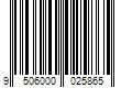 Barcode Image for UPC code 9506000025865