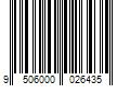 Barcode Image for UPC code 9506000026435