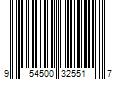 Barcode Image for UPC code 954500325517