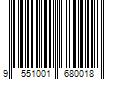 Barcode Image for UPC code 9551001680018