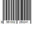 Barcode Image for UPC code 9551002250241