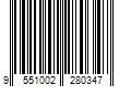 Barcode Image for UPC code 9551002280347