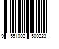 Barcode Image for UPC code 9551002500223