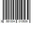 Barcode Image for UPC code 9551004010539