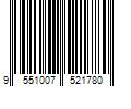 Barcode Image for UPC code 9551007521780