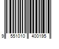 Barcode Image for UPC code 9551010400195