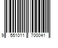 Barcode Image for UPC code 9551011700041