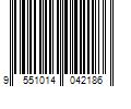 Barcode Image for UPC code 9551014042186