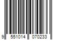 Barcode Image for UPC code 9551014070233