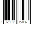 Barcode Image for UPC code 9551015220668