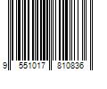 Barcode Image for UPC code 9551017810836