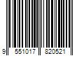 Barcode Image for UPC code 9551017820521