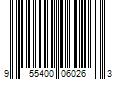 Barcode Image for UPC code 955400060263