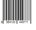 Barcode Image for UPC code 9554100449777