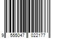 Barcode Image for UPC code 9555047022177