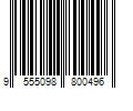 Barcode Image for UPC code 9555098800496