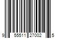 Barcode Image for UPC code 955511270025