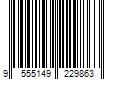 Barcode Image for UPC code 9555149229863