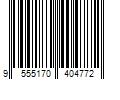 Barcode Image for UPC code 9555170404772