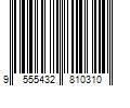 Barcode Image for UPC code 9555432810310