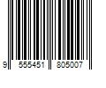 Barcode Image for UPC code 9555451805007