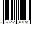 Barcode Image for UPC code 9555454000034