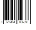 Barcode Image for UPC code 9555454006333