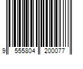 Barcode Image for UPC code 9555804200077