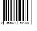 Barcode Image for UPC code 9555804504298