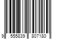 Barcode Image for UPC code 9555839807180