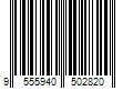 Barcode Image for UPC code 9555940502820