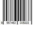 Barcode Image for UPC code 9557463005833