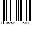 Barcode Image for UPC code 9557514026381