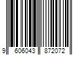 Barcode Image for UPC code 9606043872072