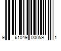 Barcode Image for UPC code 961049000591