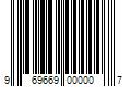 Barcode Image for UPC code 969669000007