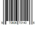 Barcode Image for UPC code 970606701406