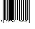 Barcode Image for UPC code 9717740003017