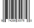 Barcode Image for UPC code 974289300758