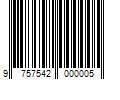 Barcode Image for UPC code 9757542000005