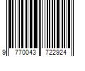 Barcode Image for UPC code 9770043722924