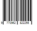 Barcode Image for UPC code 9770962822255