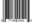 Barcode Image for UPC code 977159005425