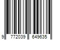 Barcode Image for UPC code 9772039649635