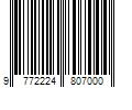 Barcode Image for UPC code 9772224807000