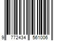 Barcode Image for UPC code 9772434561006