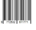 Barcode Image for UPC code 9772532611771