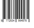 Barcode Image for UPC code 9772534994575