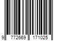 Barcode Image for UPC code 9772669171025