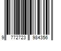 Barcode Image for UPC code 9772723984356